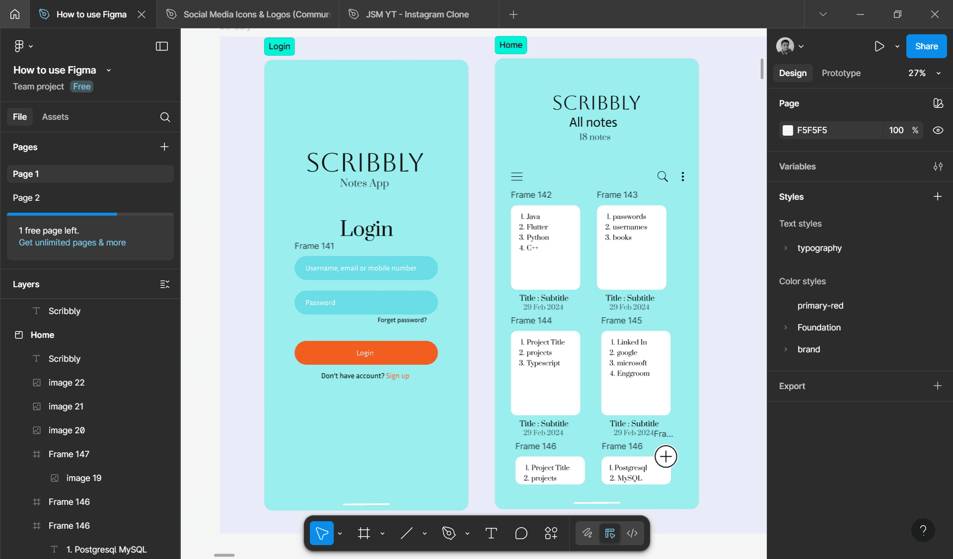 Scribbly App